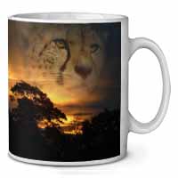 Cheetah Watch Ceramic 10oz Coffee Mug/Tea Cup