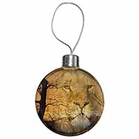 Lion Spirit Watch Christmas Bauble