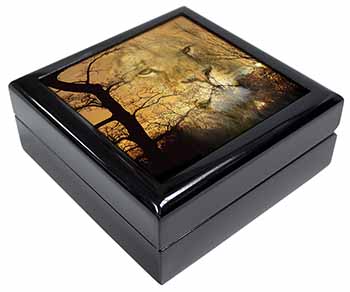 Lion Spirit Watch Keepsake/Jewellery Box