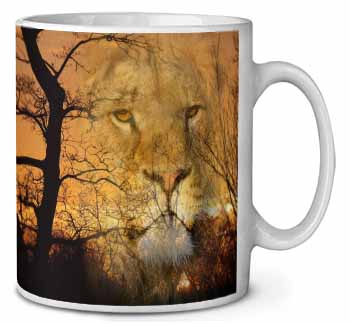Lion Spirit Watch Ceramic 10oz Coffee Mug/Tea Cup