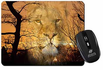 Lion Spirit Watch Computer Mouse Mat