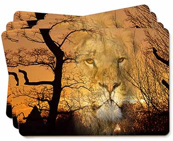 Lion Spirit Watch Picture Placemats in Gift Box