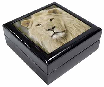 Gorgeous White Lion Keepsake/Jewellery Box