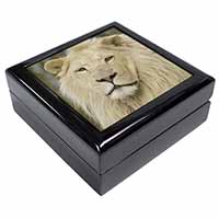 Gorgeous White Lion Keepsake/Jewellery Box