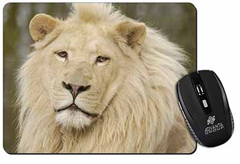 Gorgeous White Lion Computer Mouse Mat