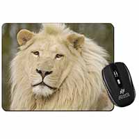 Gorgeous White Lion Computer Mouse Mat