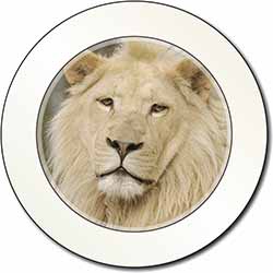 Gorgeous White Lion Car or Van Permit Holder/Tax Disc Holder