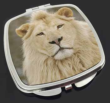 White Lion Make-Up Compact Mirror