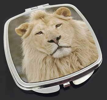 White Lion Make-Up Compact Mirror