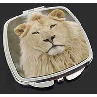 White Lion Make-Up Compact Mirror