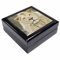 White Lion Keepsake/Jewellery Box