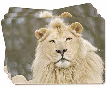 White Lion Picture Placemats in Gift Box