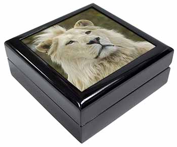 White Lion Keepsake/Jewellery Box