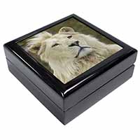 White Lion Keepsake/Jewellery Box