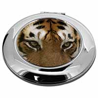 Face of a Bengal Tiger Make-Up Round Compact Mirror