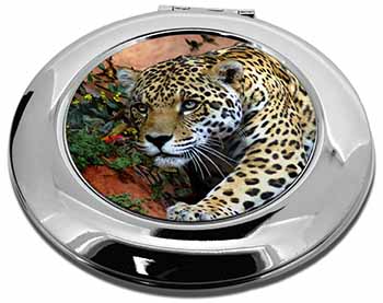 Jaguar Make-Up Round Compact Mirror