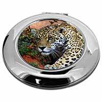 Jaguar Make-Up Round Compact Mirror