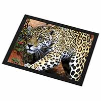 Jaguar Black Rim High Quality Glass Placemat