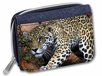Jaguar Unisex Denim Purse Wallet