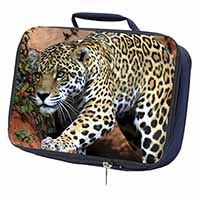 Jaguar Navy Insulated School Lunch Box/Picnic Bag