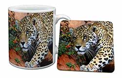 Jaguar Mug and Coaster Set