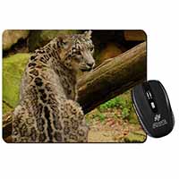 Gorgeous Snow Leopard Computer Mouse Mat