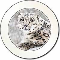 Snow Fall Leopard Car or Van Permit Holder/Tax Disc Holder