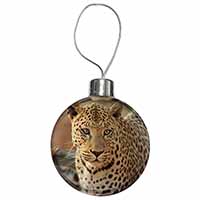 Leopard Christmas Bauble