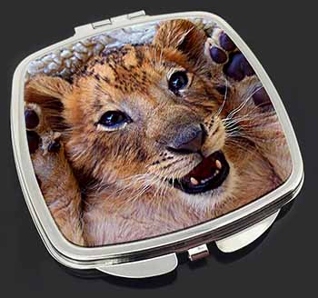 Cute Lion Cub Make-Up Compact Mirror