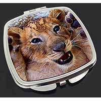 Cute Lion Cub Make-Up Compact Mirror
