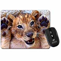 Cute Lion Cub Computer Mouse Mat