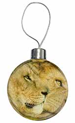 Lions in Love Christmas Bauble