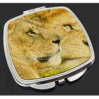 Lions in Love Make-Up Compact Mirror