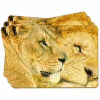 Lions in Love Picture Placemats in Gift Box