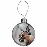 Lynx Caracal Christmas Bauble