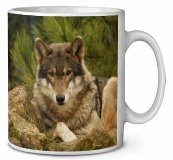 A Beautiful Wolf Ceramic 10oz Coffee Mug/Tea Cup