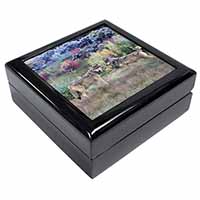 Wolves Print Keepsake/Jewellery Box