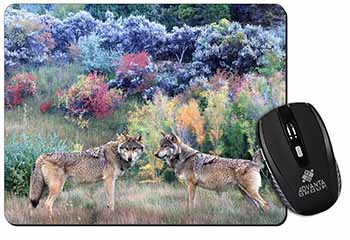 Wolves Print Computer Mouse Mat