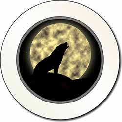 Howling Wolf and Moon Car or Van Permit Holder/Tax Disc Holder