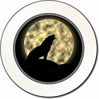 Howling Wolf and Moon Car or Van Permit Holder/Tax Disc Holder
