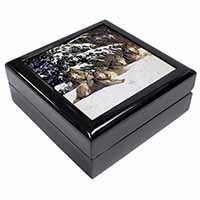 Wolves in Snow Keepsake/Jewellery Box