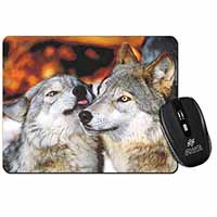 Wolves  in Love Computer Mouse Mat