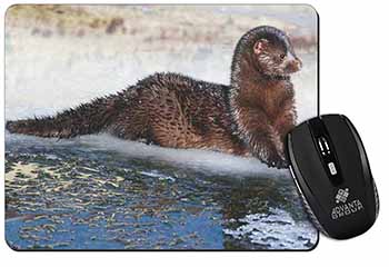 Mink on Ice Computer Mouse Mat Christmas Gift Idea