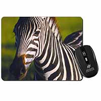 A Pretty Zebra Computer Mouse Mat