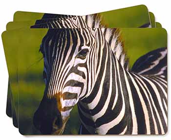 A Pretty Zebra Picture Placemats in Gift Box