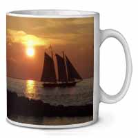 Sailing Boat Ceramic 10oz Coffee Mug/Tea Cup