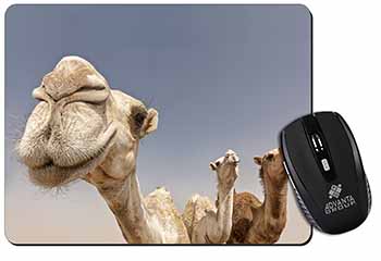 Camels Intrigued by Camera Computer Mouse Mat