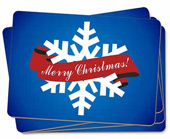 Merry Christmas Picture Placemats in Gift Box