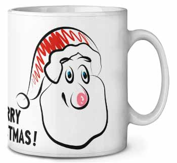 Merry Christmas Ceramic 10oz Coffee Mug/Tea Cup