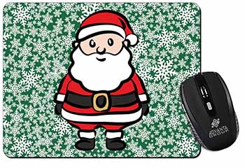 Father Christmas Computer Mouse Mat